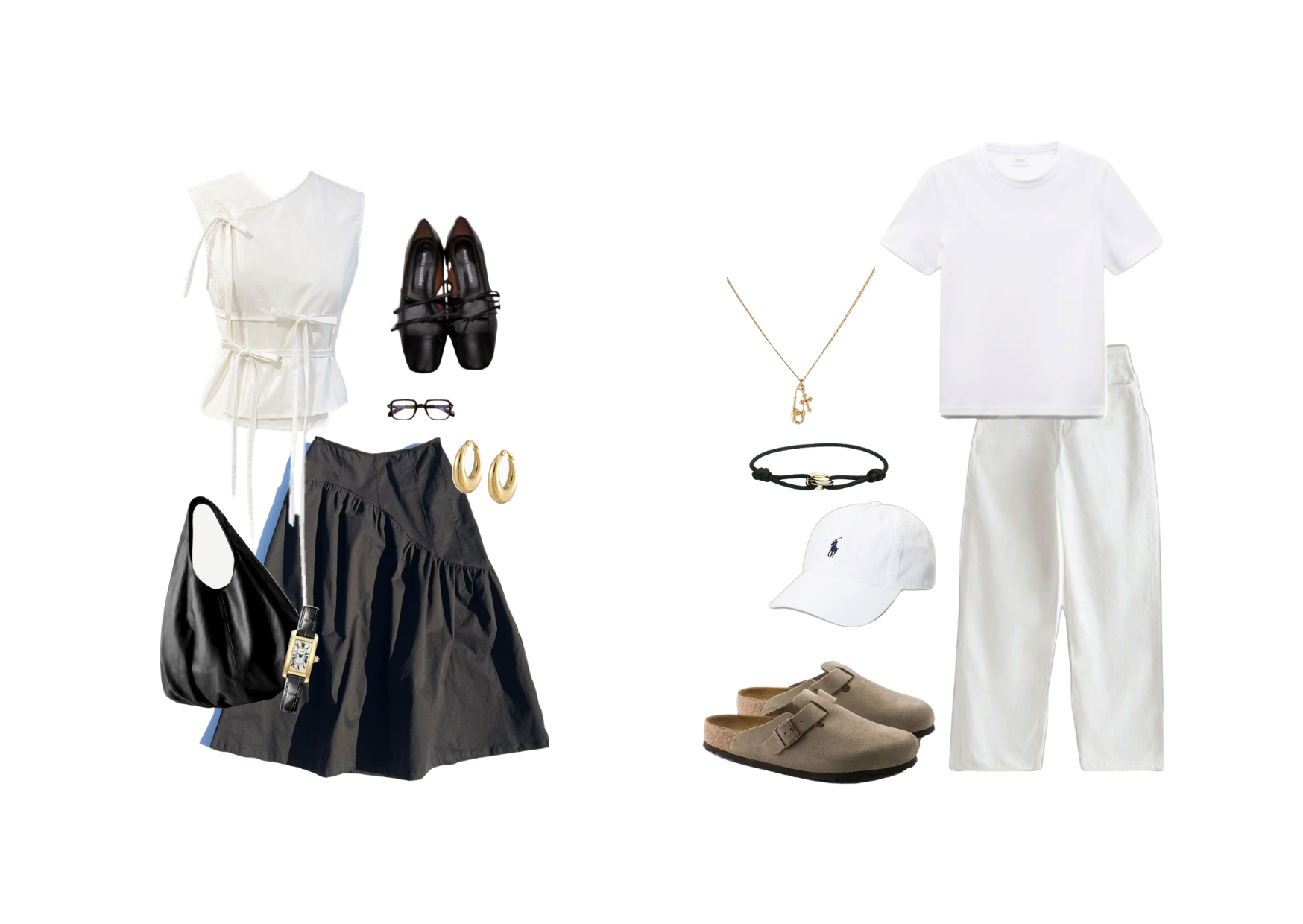 Understated, soft yet chic style